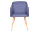 Cadeira em Linho Harmony - Azul Jeans, white,multicolor | WestwingNow