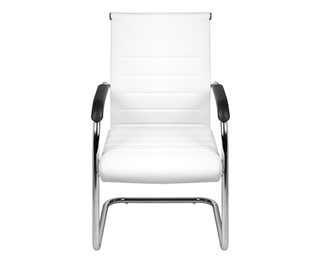 Cadeira Baixa com Base Fixa Husserl - Branco | WestwingNow