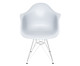 Cadeira Eames com Braço Finella Metale - Branco, wood pattern | WestwingNow