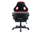 Cadeira Gamer Rodízio - Vermelho, - Branco e Preto, multicolor | WestwingNow