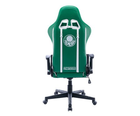 Cadeira Gamer Rodízio - Verde e Branco | WestwingNow