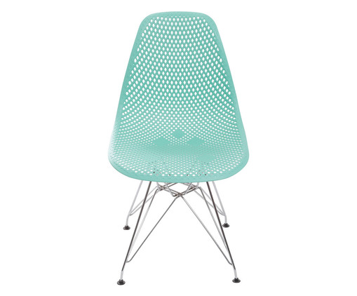 Cadeira Eames Metale Colméia - Azul, multicolor | WestwingNow