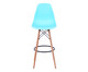 Banqueta Eames Eames Wood - Azul Claro, white,multicolor | WestwingNow