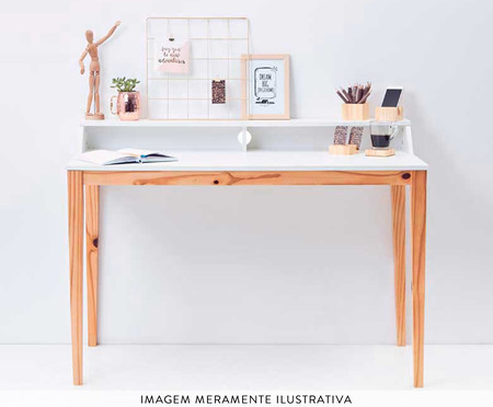 Escrivaninha de Madeira Pine - Verde Claro | WestwingNow