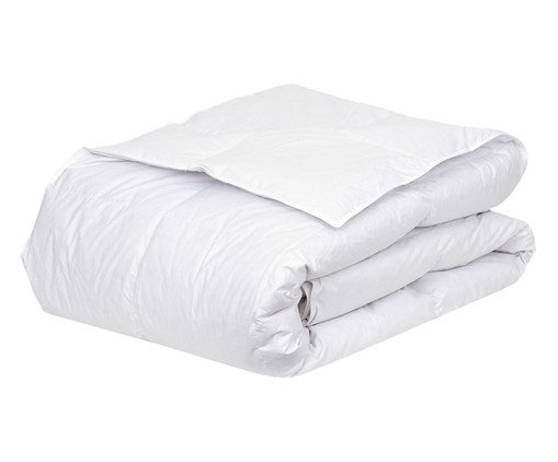 Edredom com Pluma de Ganso Rochelle 233 Fios, Branco | WestwingNow