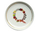 Prato Decorativo em Porcelana Letra Q, multicolor | WestwingNow