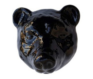 Adorno em Porcelana Máscara Urso Preto | WestwingNow