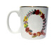 Caneca em Porcelana Letra Floral Q, multicolor | WestwingNow