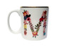 Caneca em Porcelana Letra Floral M, multicolor | WestwingNow