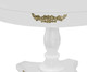 Mesa de Apoio Ardesen - Branca com Aplique Bronze, Branco | WestwingNow