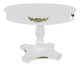 Mesa de Jantar Tokat - Branca com Aplique Bronze, Branco | WestwingNow