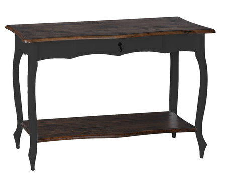 Aparador com Tampo Luis XV Shelf - Preto | WestwingNow