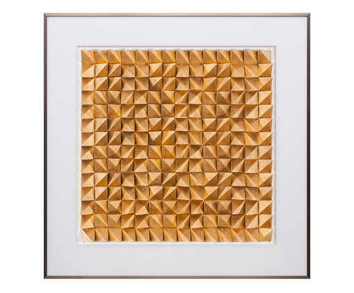 Quadro Geometrical Kaya, Dourado | WestwingNow
