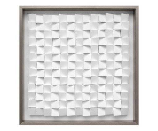 Quadro Malin Cícero Silva Cinza, Prateado | WestwingNow