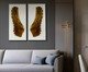 Quadro Asas lI - Dourado, Dourado | WestwingNow