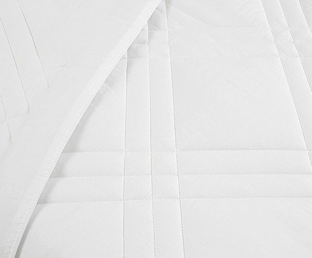 Edredom Acetinado Vision Branco 270 Fios | WestwingNow
