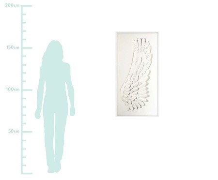 Quadro Angel Right - Branco | Westwing