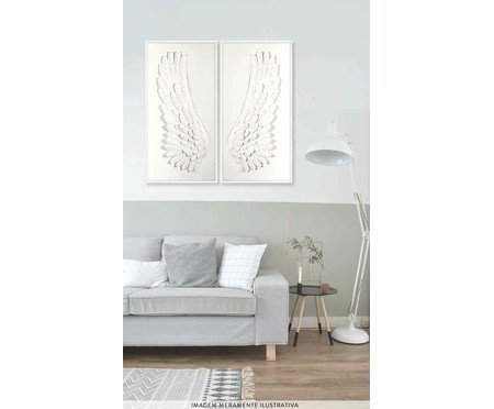 Quadro Angel Left - Branco | Westwing