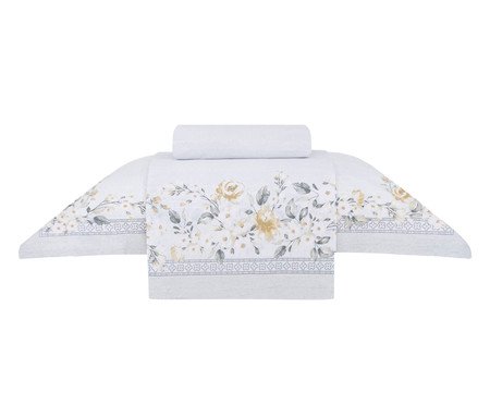 Jogo de Lençol Percalle Amalfi Estampado 180 Fios