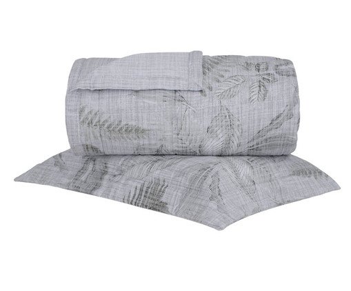 Jogo de CobreLeito Acetinado Bud Vision Savage 270 Fios, grey | WestwingNow