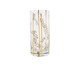 Copo em Cristal e Filete em Ouro Folhagens, Transparente | WestwingNow
