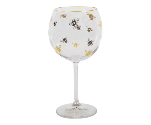 Taça em Cristal com Filete Ouro Sicília, Transparente | WestwingNow