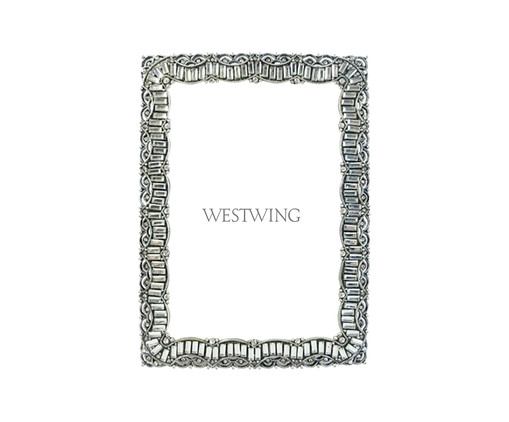 Porta-Retrato Crystal Selfie, Prata | WestwingNow