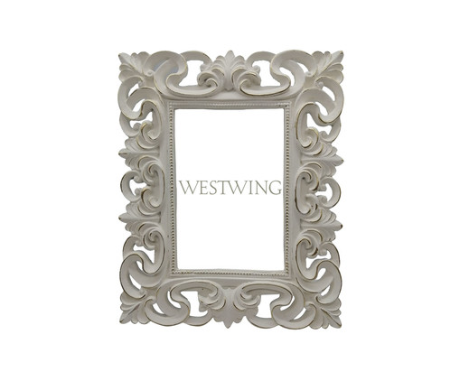 Porta-Retrato Branco Classic, Branco | WestwingNow