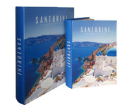 Jogo de Book Boxes Santorini Azul | WestwingNow