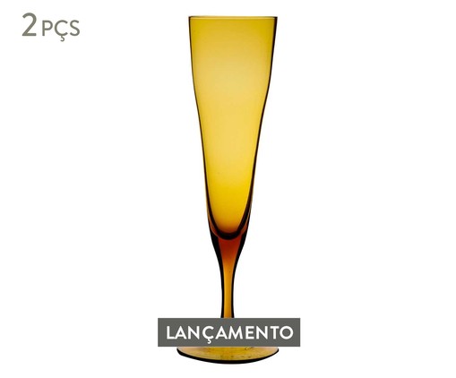 Jogo de Taças de Champagne Âmbar, Âmbar | WestwingNow