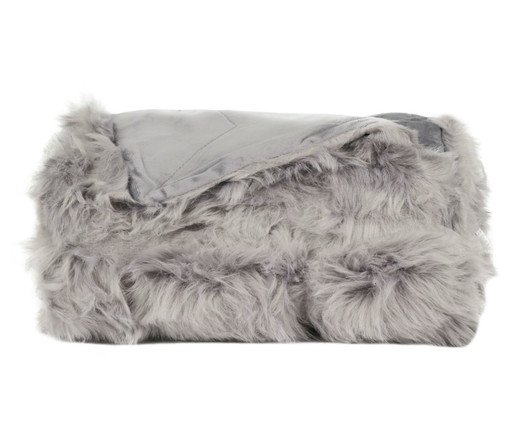 Manta Alaska Prateada - 130X170cm, Colorido | WestwingNow