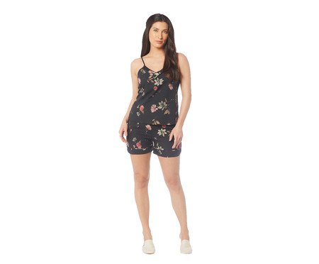 inativo_Pijama Curto Natanaelli Preto | Westwing