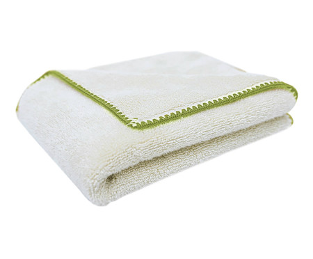 Toalha para Banho Bordado Air Cotton Verde | WestwingNow
