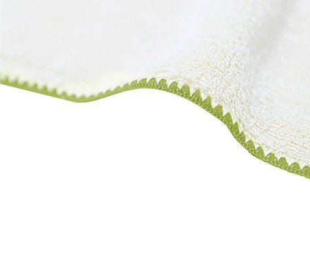 Toalha para Banho Bordado Air Cotton Verde | WestwingNow