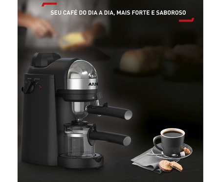 Cafeteira Espresso em Inox Arno Mini Espresso Compacta | WestwingNow