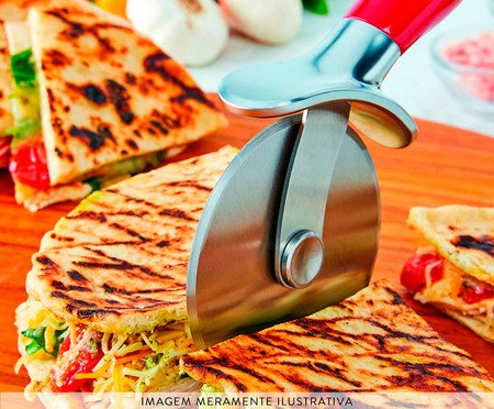 Cortador de Pizza em Inox Iglezias | WestwingNow