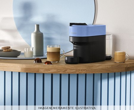 Cafeteira Nespresso Vertuo Pop Azul Pacífico - 220V | Westwing