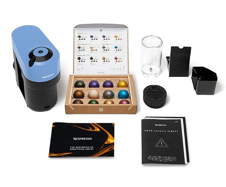 Cafeteira Nespresso Vertuo Pop Azul Pacífico - 220V | Westwing