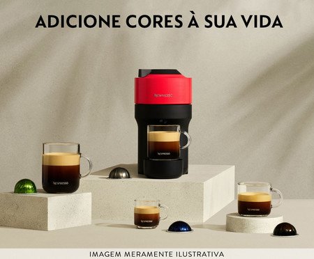 Cafeteira Nespresso Vertuo Pop Branco Coco - 110V | Westwing