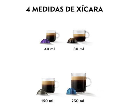 Cafeteira Nespresso Vertuo Pop Branco Coco - 110V | Westwing