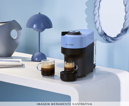 Cafeteira Nespresso Vertuo Pop Azul Pacífico - 110V | Westwing