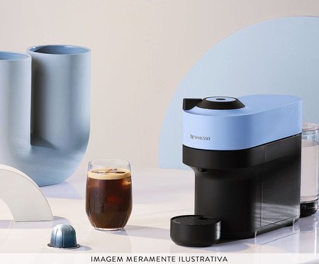 Cafeteira Nespresso Vertuo Pop Azul Pacífico - 110V | Westwing