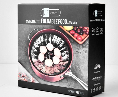Vaporizador de Legumes em Inox Articulável Reticulum | WestwingNow
