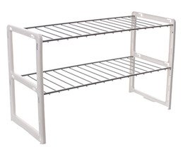 Rack para Objetos Preto e Castanho Tannat