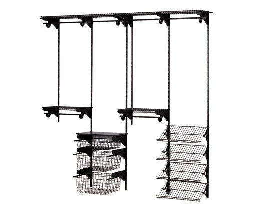 Closet Aramado Easy Preto, black | WestwingNow