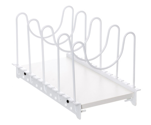 Rack de Tampas Style Branco, Branco | WestwingNow