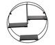 Estante de Parede Volans Preto, multicolor | WestwingNow