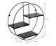 Estante de Parede Volans Preto, multicolor | WestwingNow