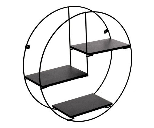 Estante de Parede Volans Preto, multicolor | WestwingNow