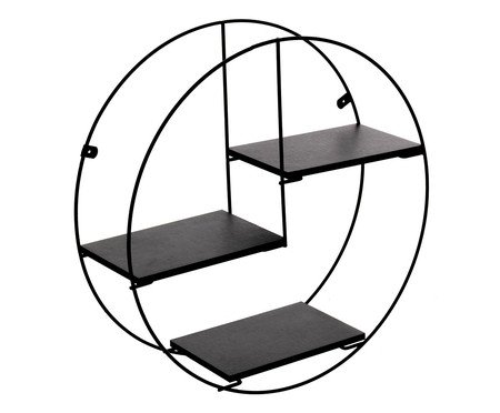 Estante de Parede Volans Preto